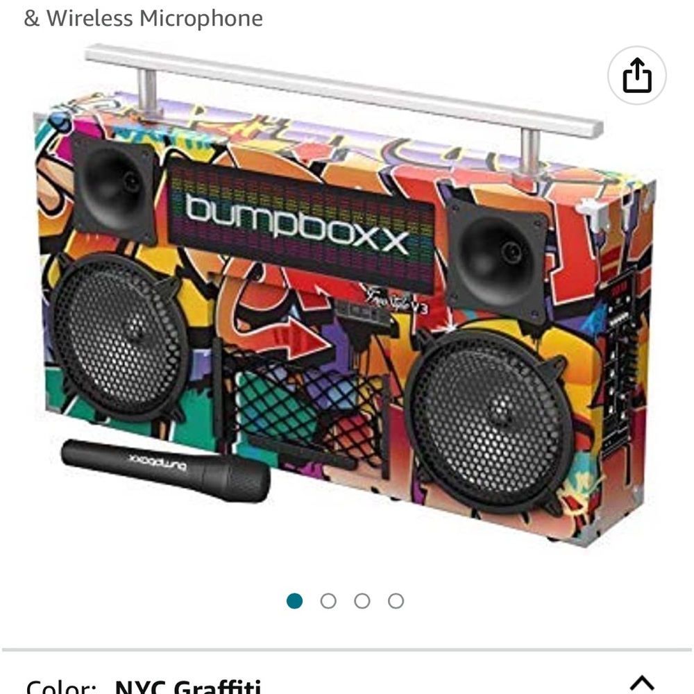 Karaoke machine take out side to the picnics and cookout